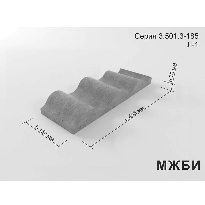 Форма для блока Лотка Л-1 Форма для блока Лотка Л-1 — фото 2